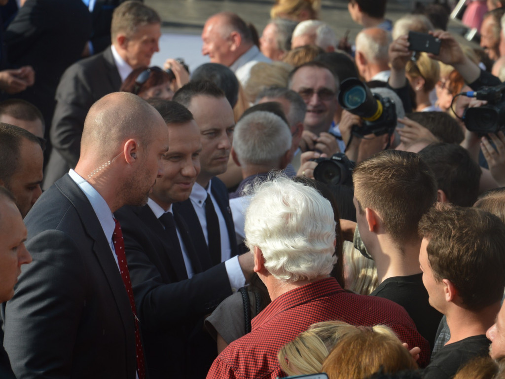 Prezydent Andrzej Duda w Radzyniu