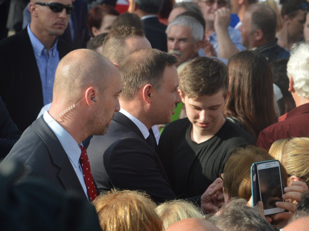 Prezydent Andrzej Duda w Radzyniu