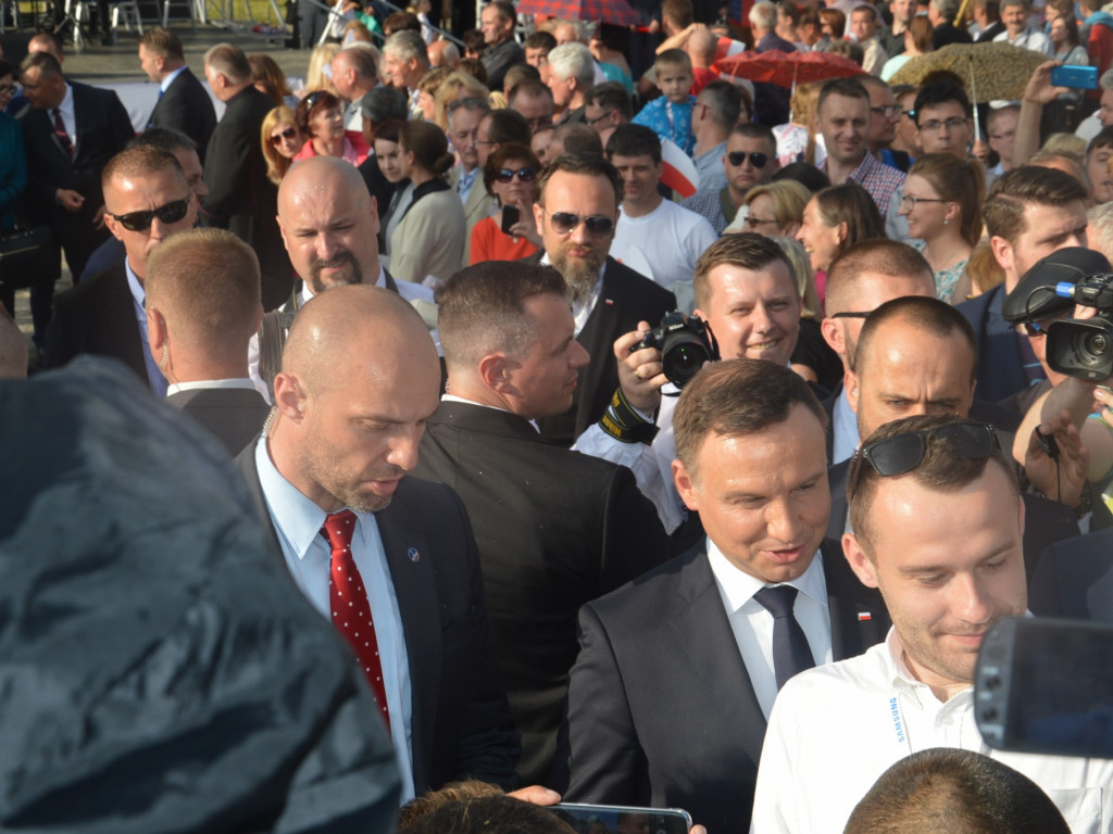 Prezydent Andrzej Duda w Radzyniu