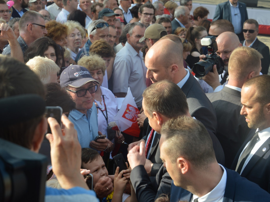 Prezydent Andrzej Duda w Radzyniu