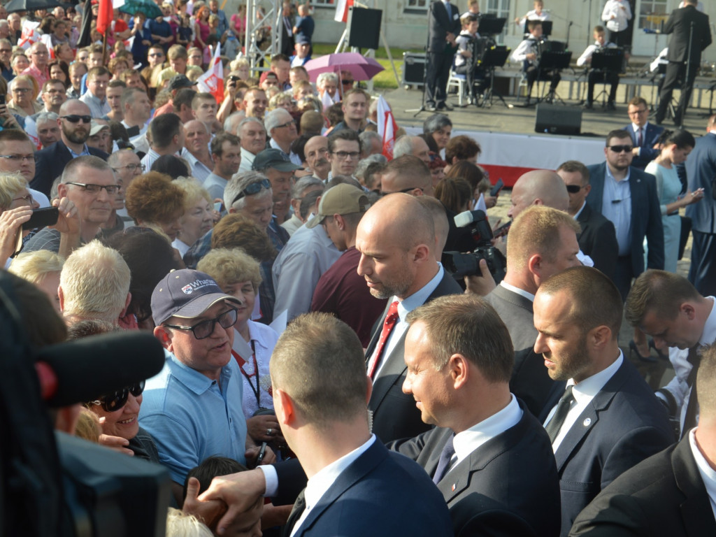 Prezydent Andrzej Duda w Radzyniu