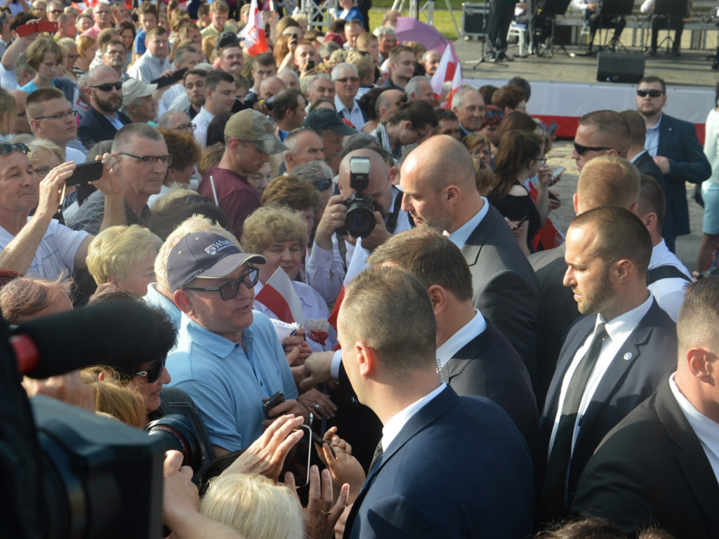 Prezydent Andrzej Duda w Radzyniu