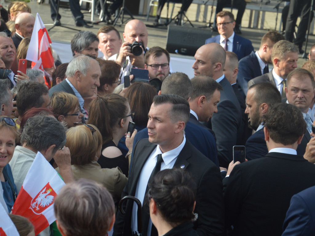 Prezydent Andrzej Duda w Radzyniu