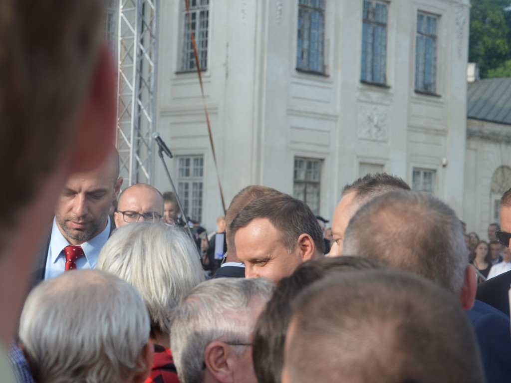 Prezydent Andrzej Duda w Radzyniu