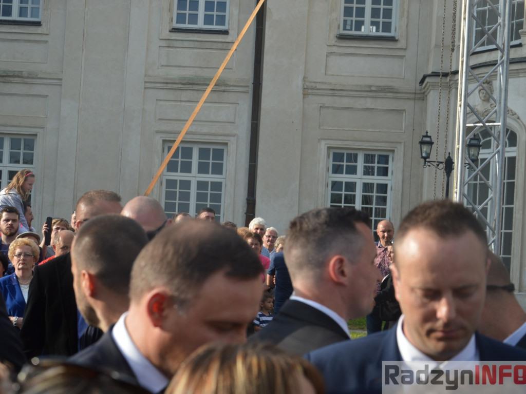 Prezydent Andrzej Duda w Radzyniu