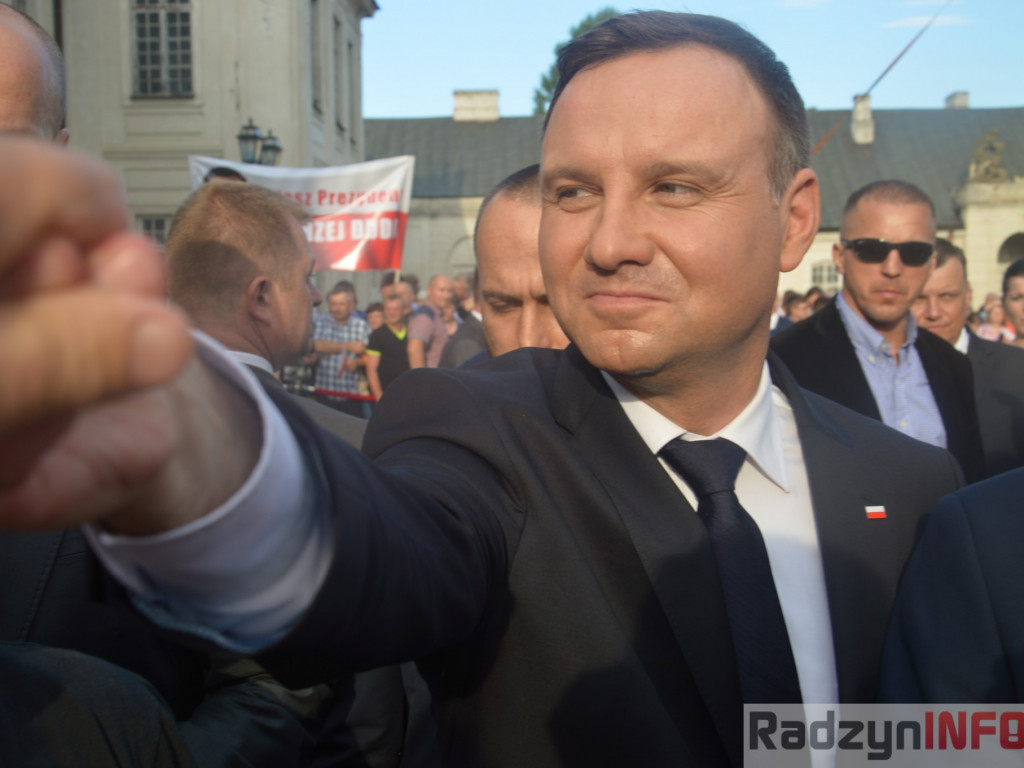 Prezydent Andrzej Duda w Radzyniu