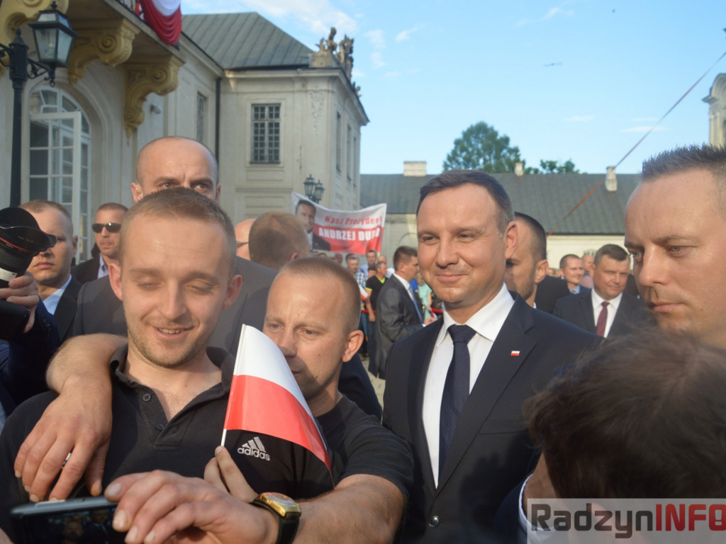 Prezydent Andrzej Duda w Radzyniu