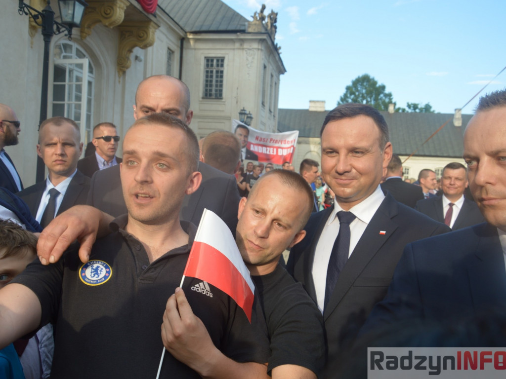 Prezydent Andrzej Duda w Radzyniu