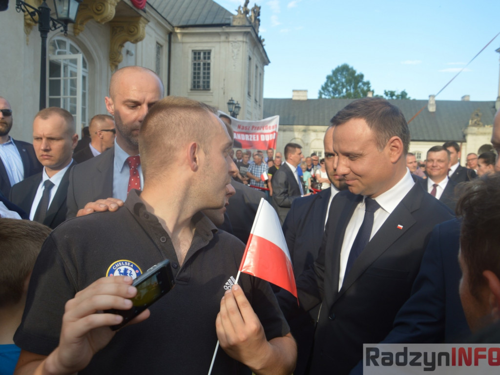Prezydent Andrzej Duda w Radzyniu