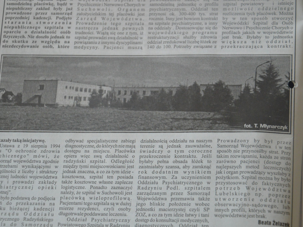 Radzyń 2003 na łamach 