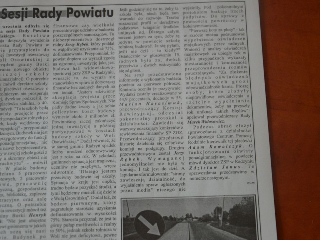 Radzyń 2003 na łamach 