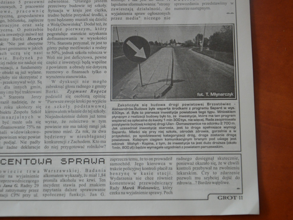 Radzyń 2003 na łamach 