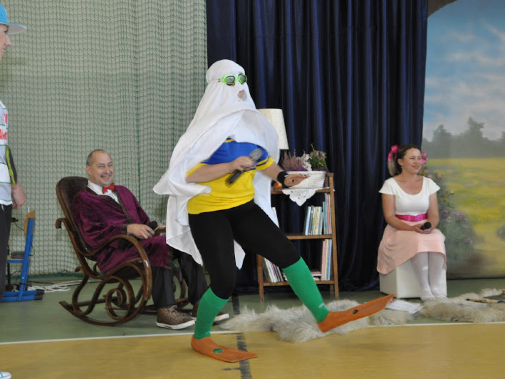 Zdrowa zabawa w Domaszewicy