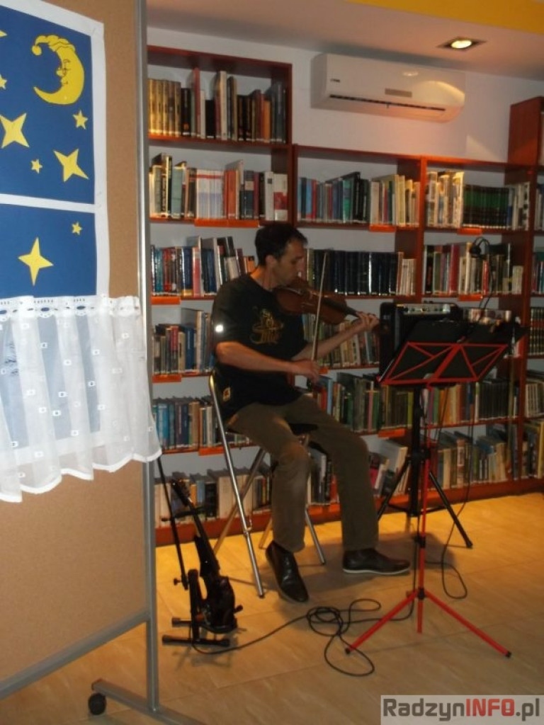 Jazz, kawa, słowo - za nami I Radzyńska Noc w Bibliotece