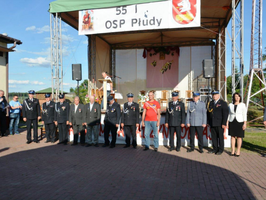 Jubileusz strażaków z Płudów