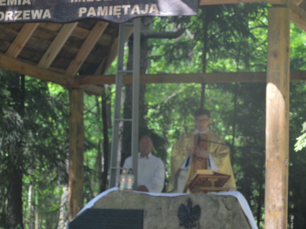 Homilia ks. Pawła Siedlanowskiego, wygłoszona podczas Mszy na Uroczysku 