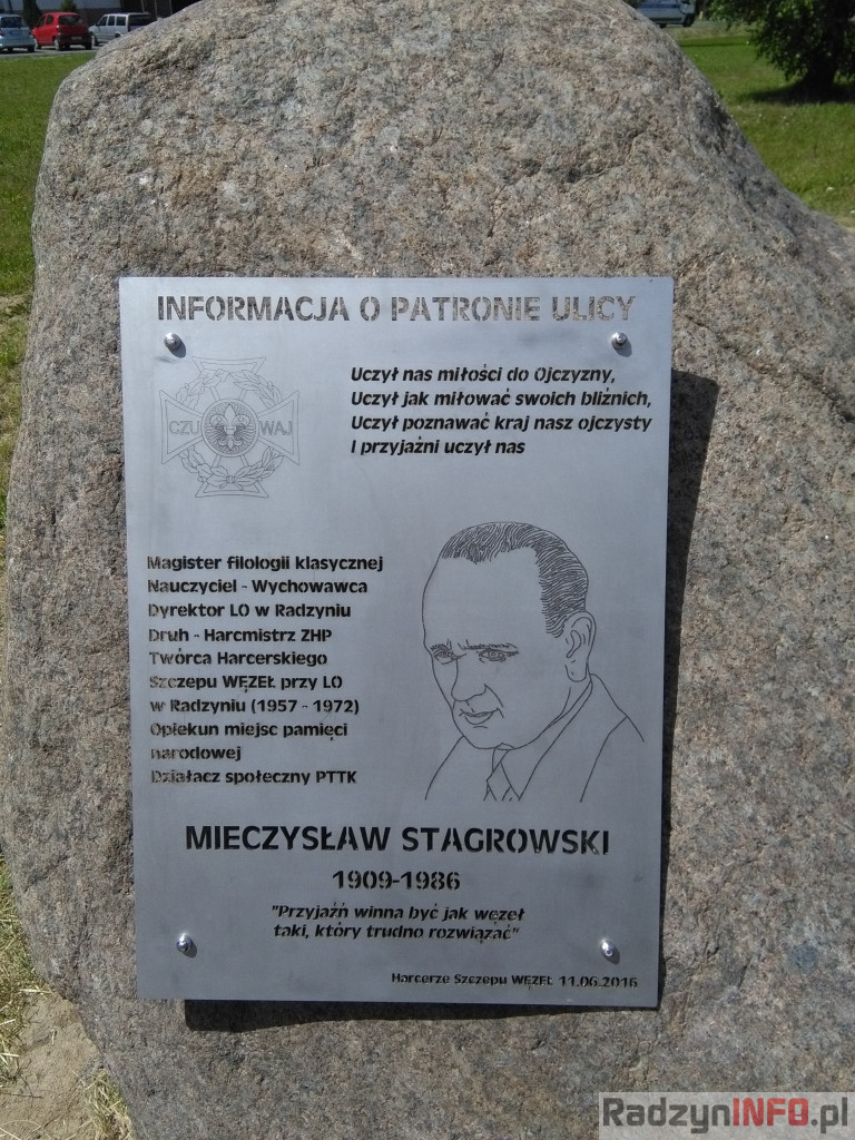 Odsłonięto tablicę Mieczysława Stagrowskiego