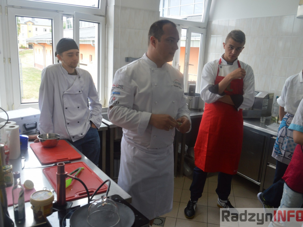 Kucharze z ZSP szkolili się pod okiem mistrza