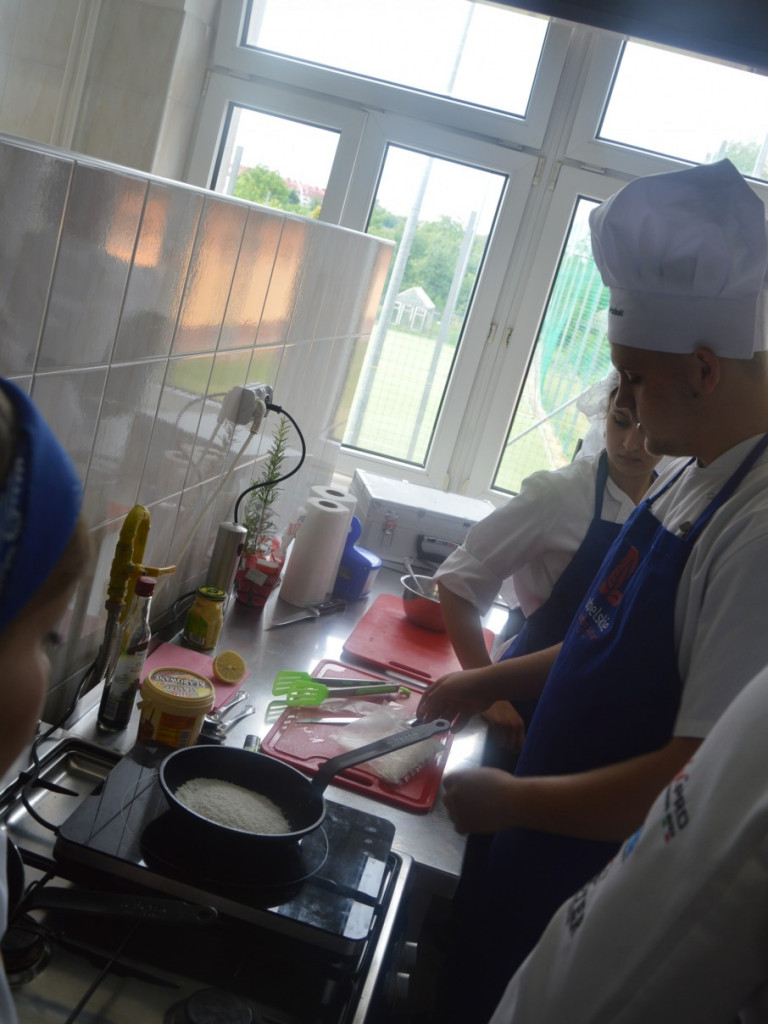 Kucharze z ZSP szkolili się pod okiem mistrza