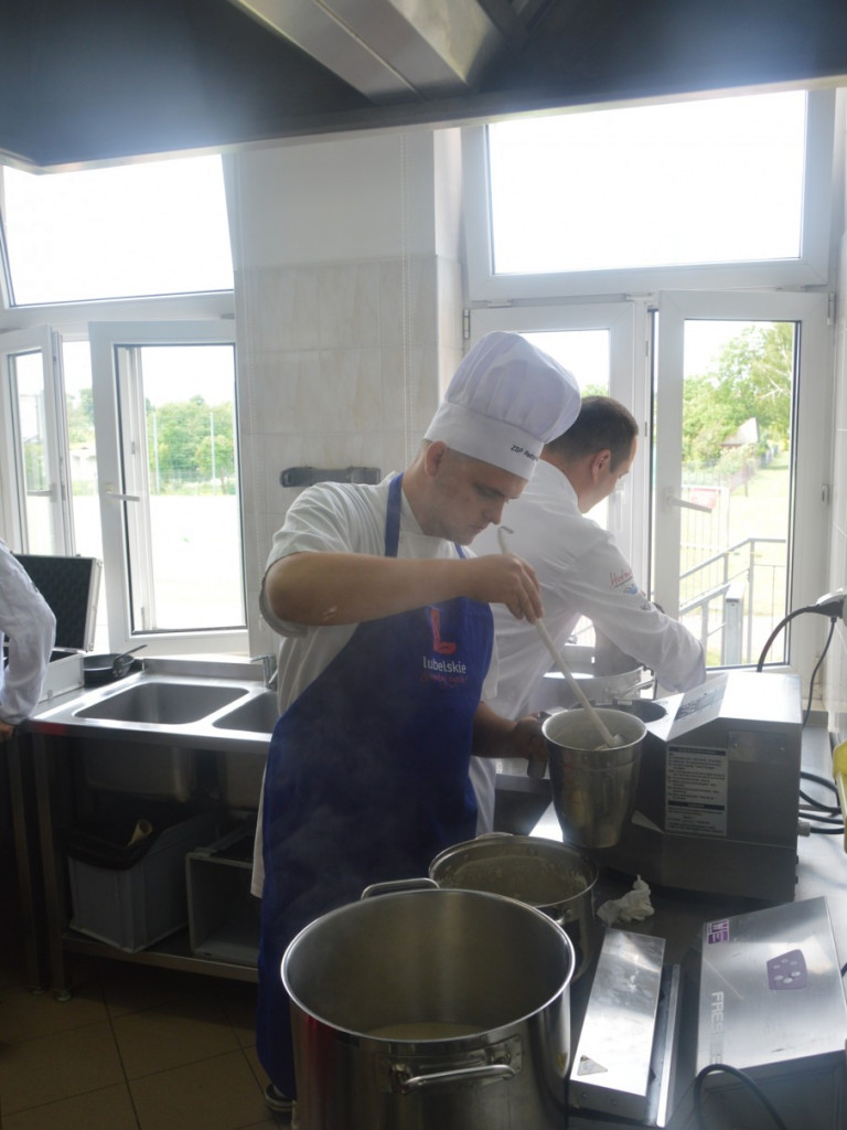 Kucharze z ZSP szkolili się pod okiem mistrza
