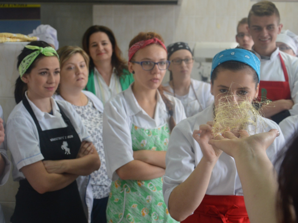 Kucharze z ZSP szkolili się pod okiem mistrza