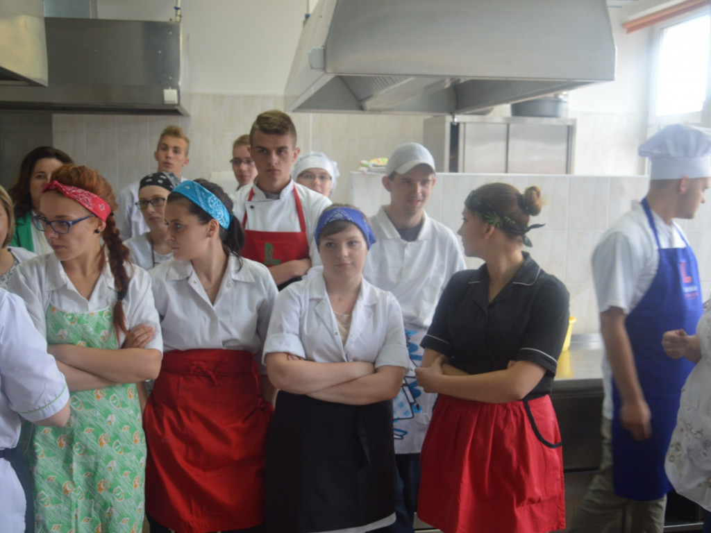 Kucharze z ZSP szkolili się pod okiem mistrza