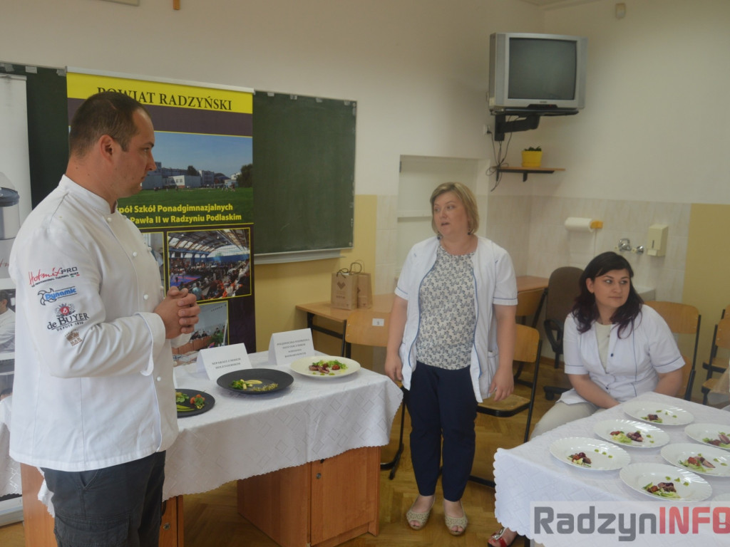 Kucharze z ZSP szkolili się pod okiem mistrza