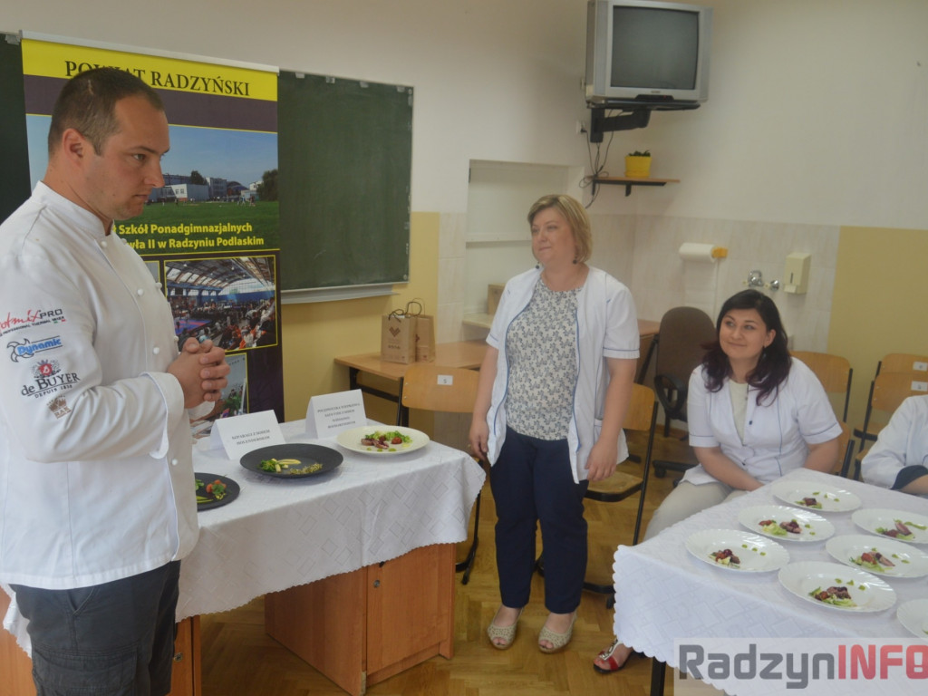 Kucharze z ZSP szkolili się pod okiem mistrza