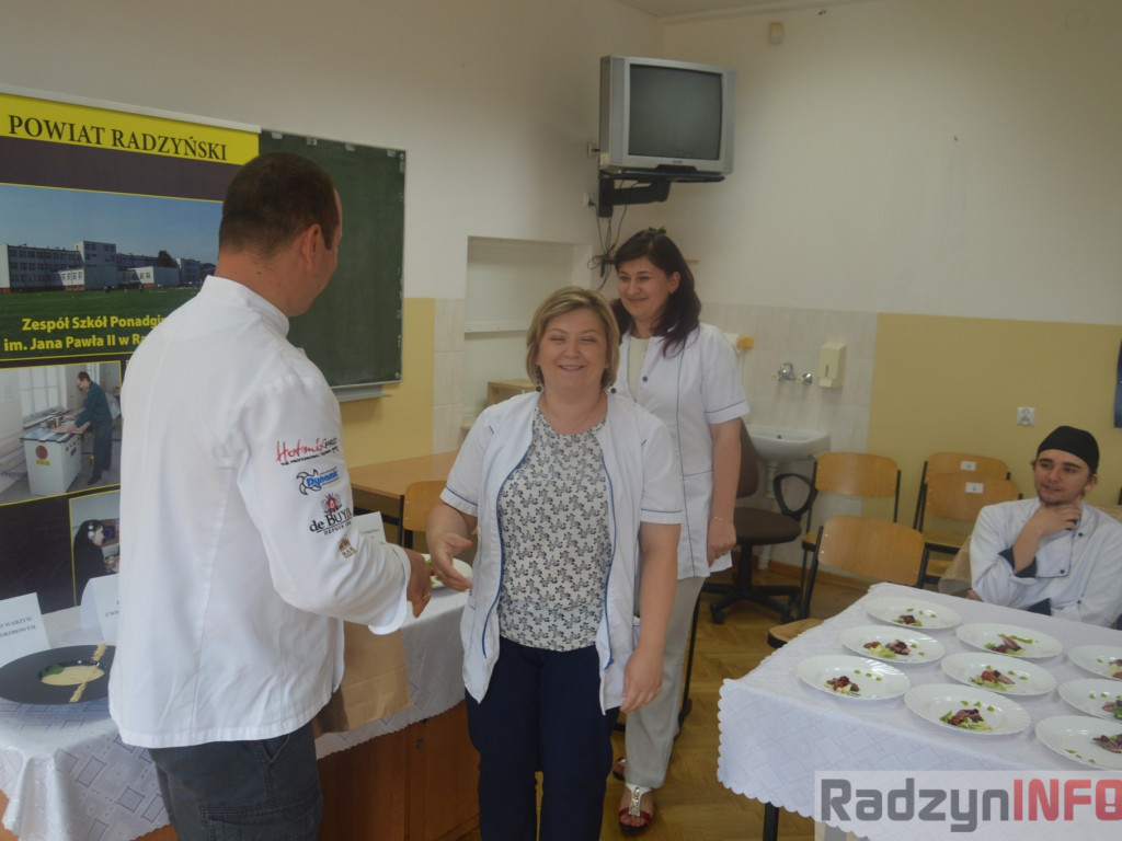 Kucharze z ZSP szkolili się pod okiem mistrza