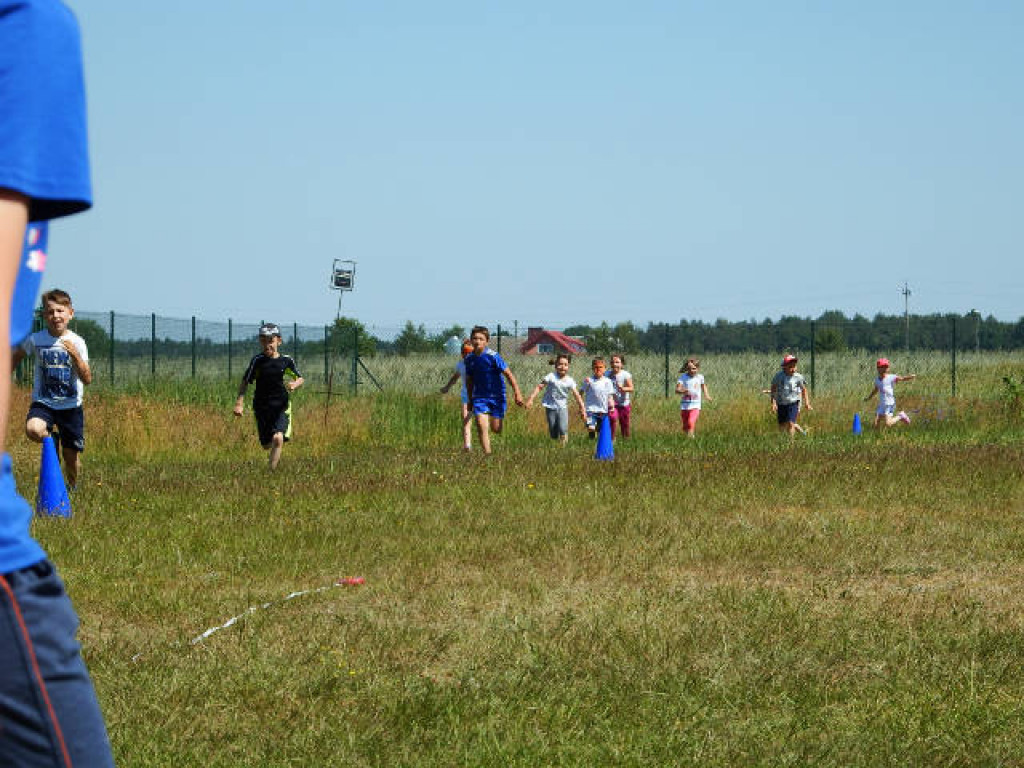 Sportowy dzień w Woli Chomejowej