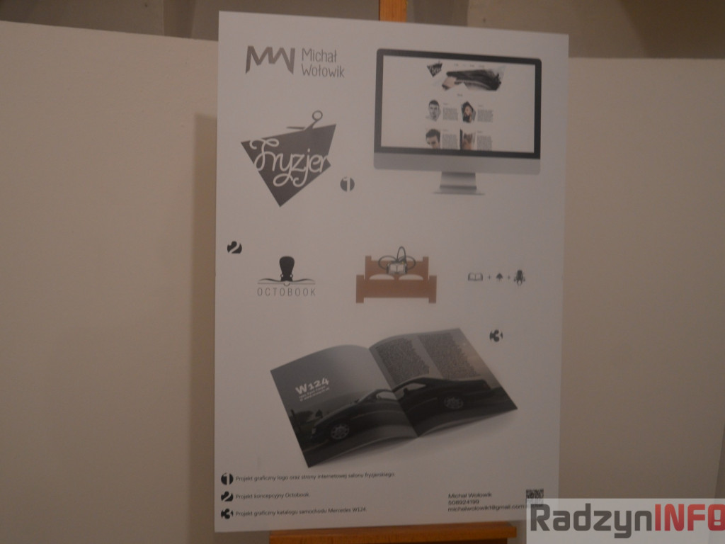 Młodzi twórcy- graficy komputerowi w Oranżerii