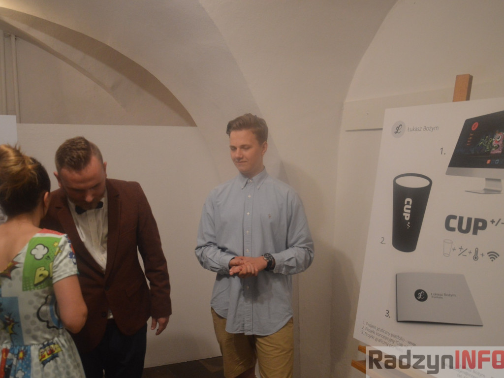 Młodzi twórcy- graficy komputerowi w Oranżerii