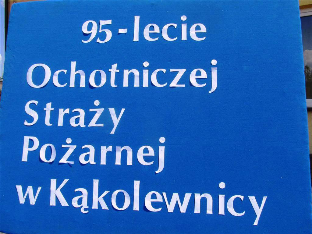 95-lecie OSP w Kąkolewnicy