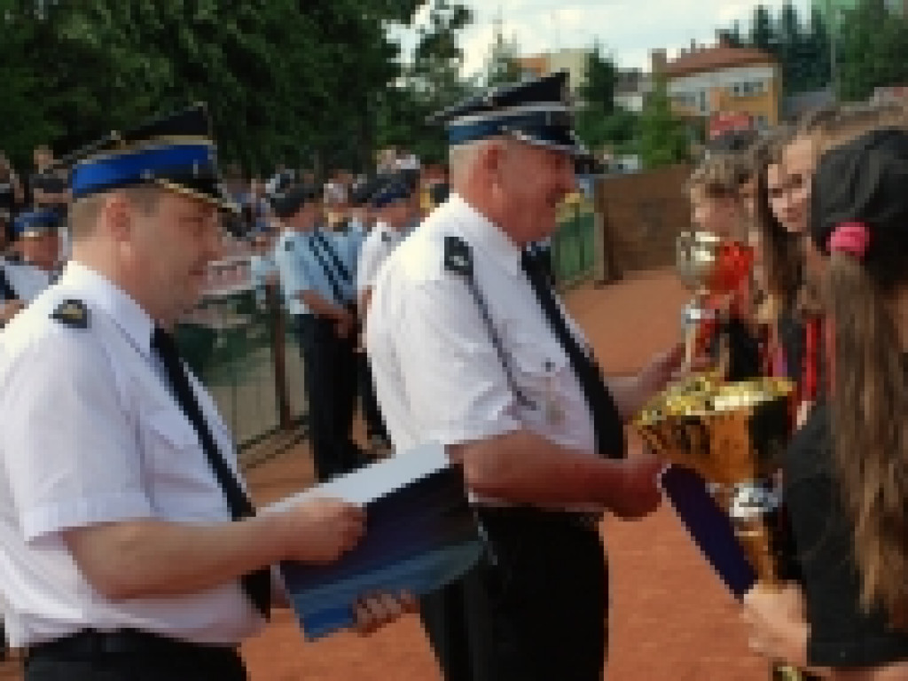 Uczniowie z Ulana na zawodach strażackich