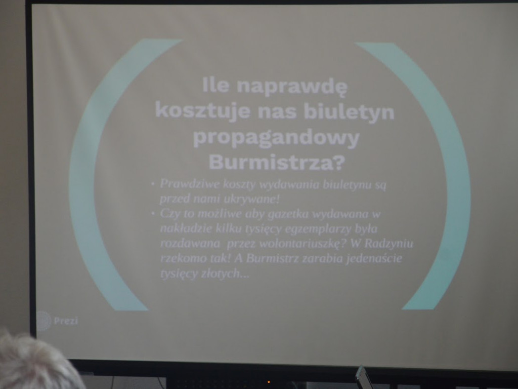 Sesja absolutoryjna Rady Miasta - podsumowanie rządów burmistrza Rębka przez opozycję