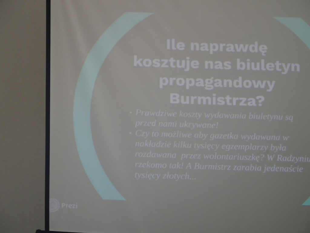 Sesja absolutoryjna Rady Miasta - podsumowanie rządów burmistrza Rębka przez opozycję