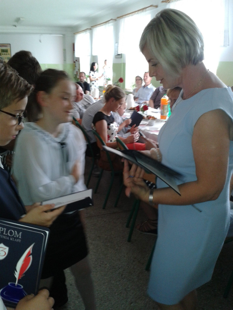 Pożegnanie klas III w Zespole Szkół w Białce