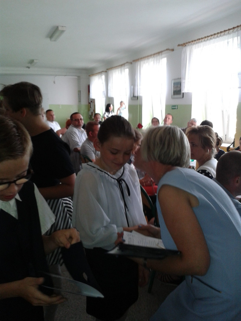 Pożegnanie klas III w Zespole Szkół w Białce