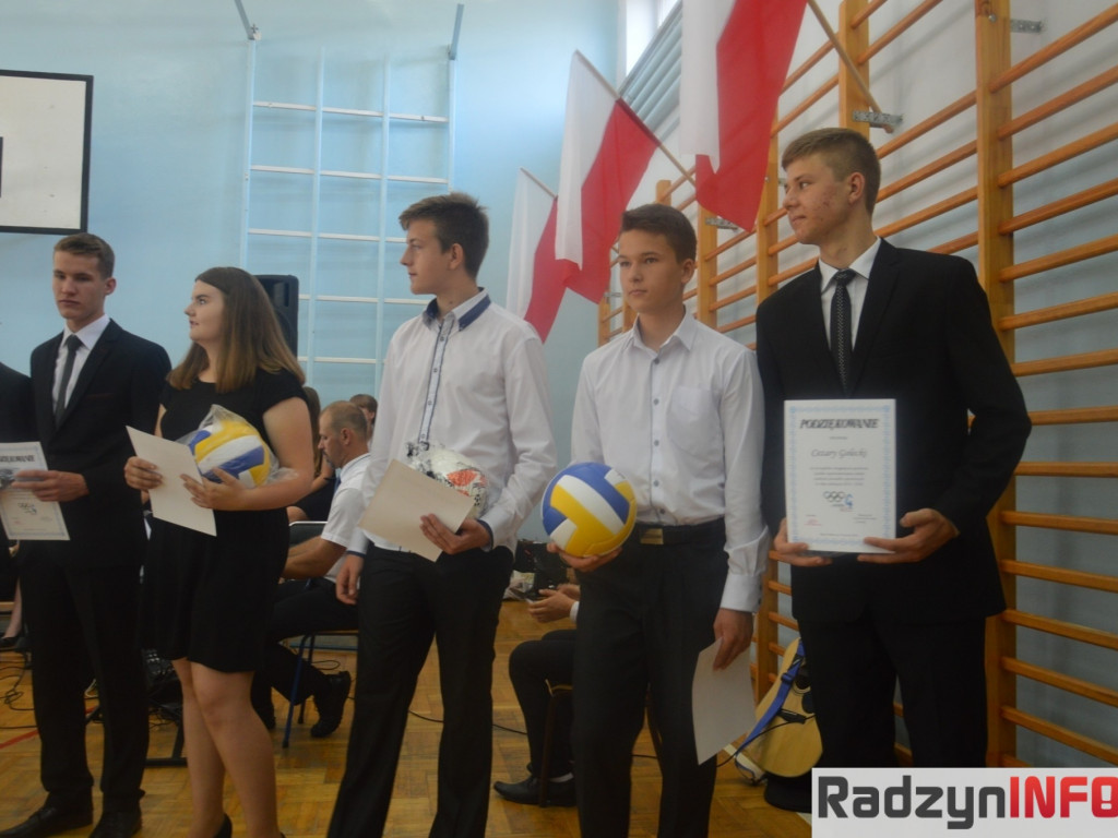 Pożegnanie absolwentów w Gimnazjum Nr 2