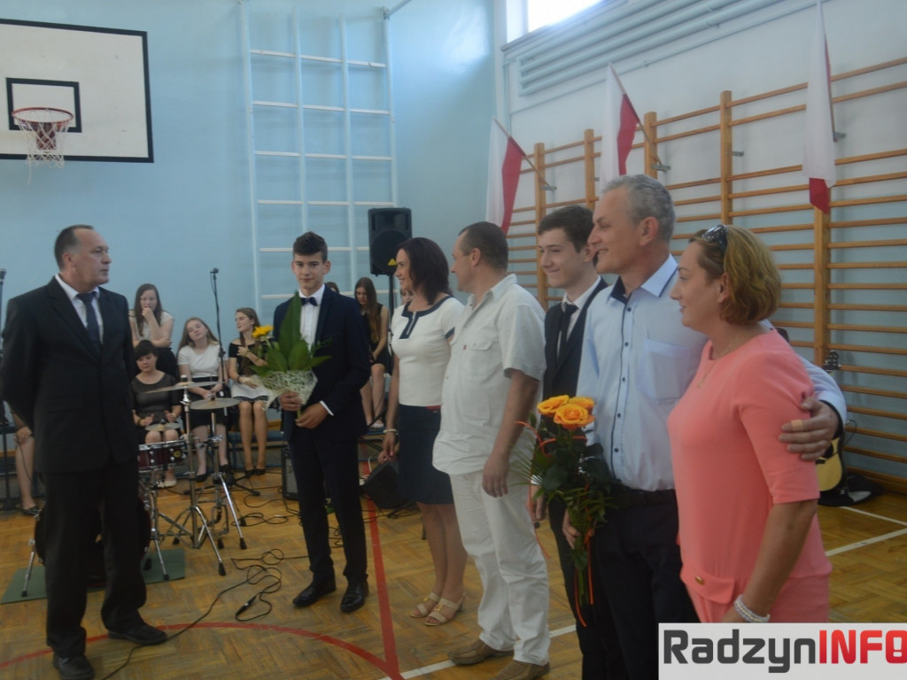Pożegnanie absolwentów w Gimnazjum Nr 2