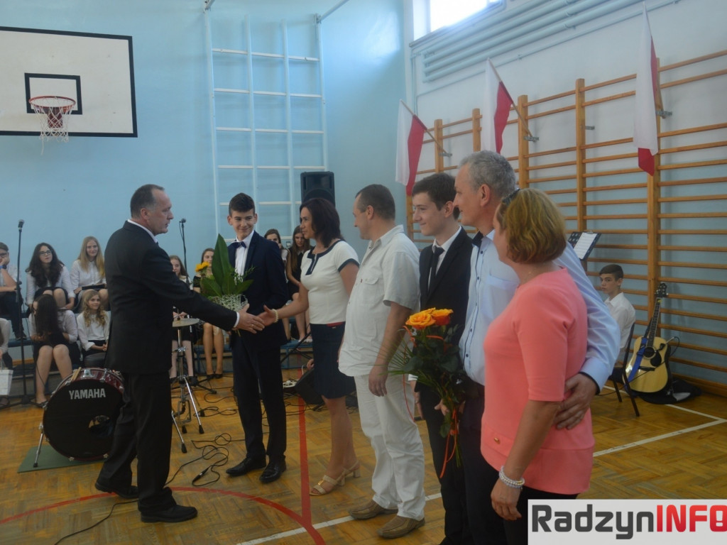 Pożegnanie absolwentów w Gimnazjum Nr 2