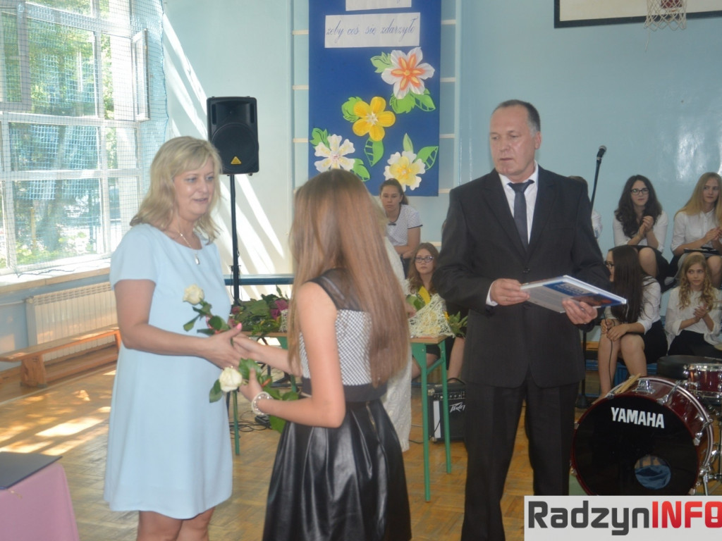 Pożegnanie absolwentów w Gimnazjum Nr 2