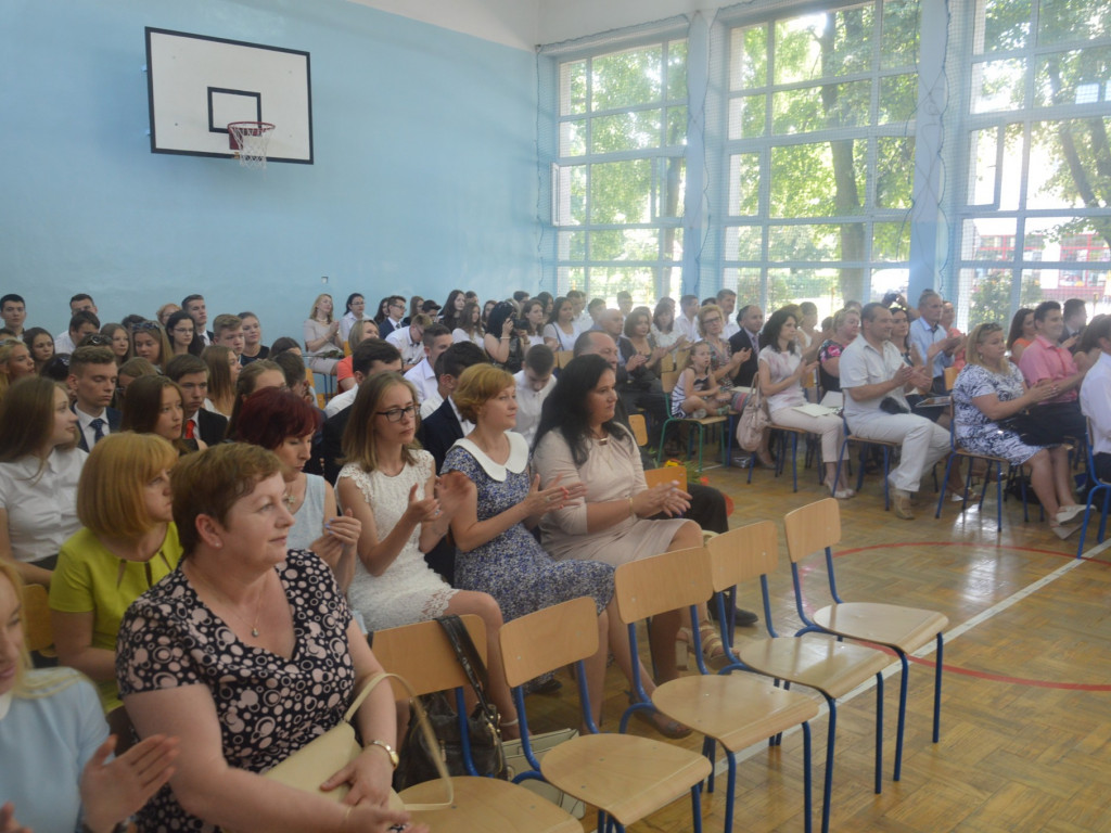 Pożegnanie absolwentów w Gimnazjum Nr 2
