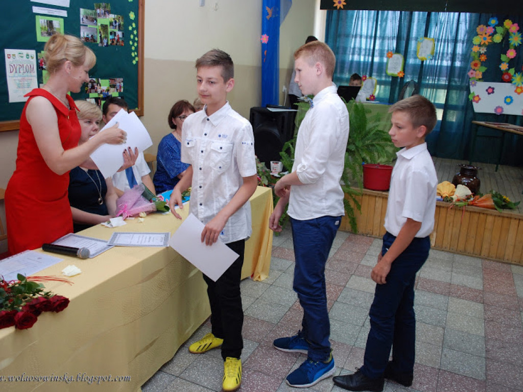 Zakończenie roku w ZPO w Woli Osowińskiej