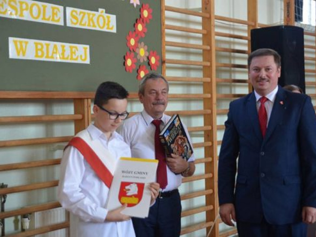Koniec roku szkolnego w Zespole Szkół w Białej