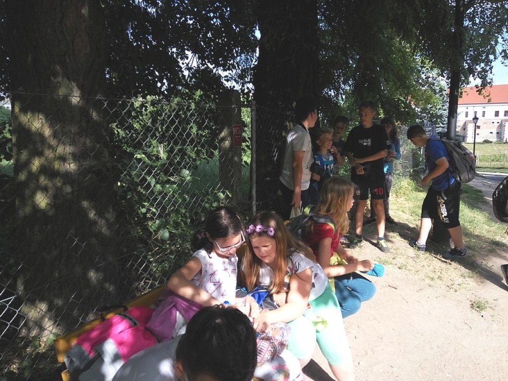 Uczniowie SP Nr 1 w Sandomierzu