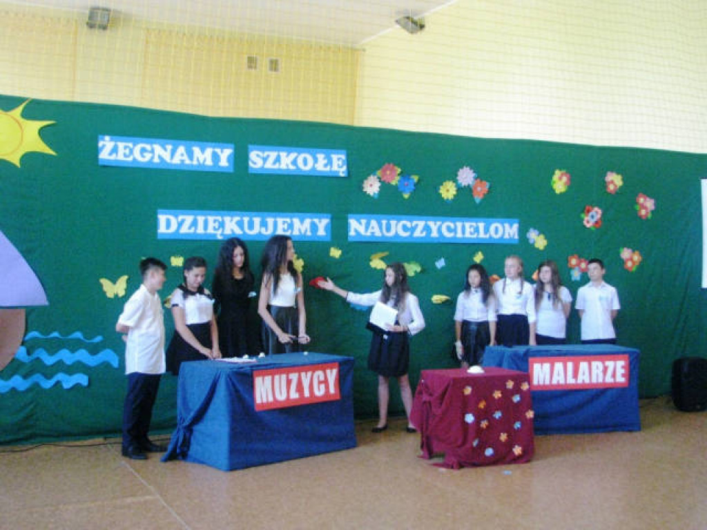 Uroczyste zakończenie roku w Zespole Szkół w Zabielu