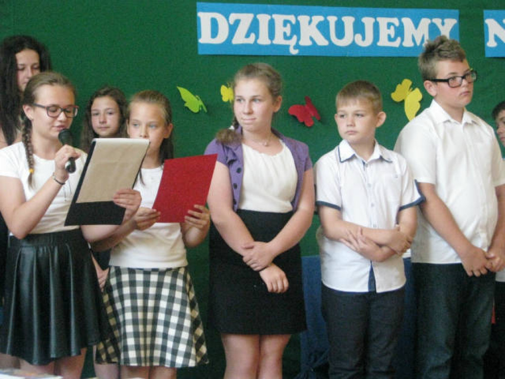 Uroczyste zakończenie roku w Zespole Szkół w Zabielu