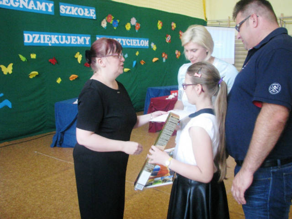 Uroczyste zakończenie roku w Zespole Szkół w Zabielu
