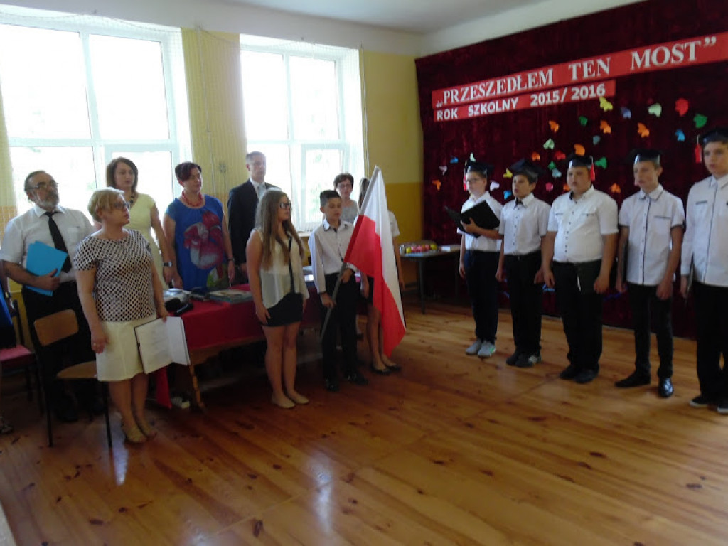 Pożegnanie szóstoklasistów w Tchórzewie